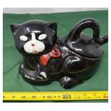 Vintage, Hand-Painted Ceramic Cookie Jar