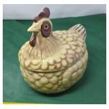 Hen On A Nest Cookie Jar