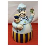 Vintage Italian Pastry Chef Cookie Jar