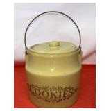 Monmouth Pottery Stoneware Crock Jar made in IL.