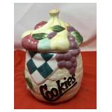 Ceramic Fruit Cookie Jar