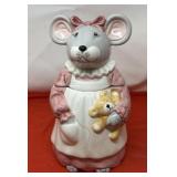 1990 "Melinda Mouse" Ceramic Cookie Jar