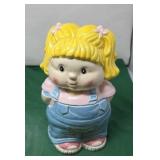 Denim Days Girl Cookie Jar
