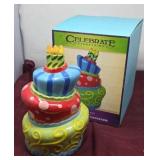 Celebrate Cake Cookie Jar