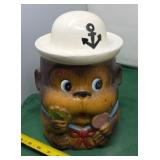 Sailor Monkey Cookie Jar
