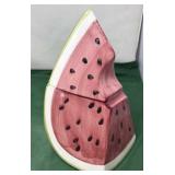 Vintage Ceramic Cookie Jar. Shaped like a slice of