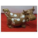 Vintage Twin Winton Spotted Cow Cookie Jar
