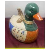 Ceramic Duck Cookie Jar