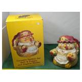 Ceramic Turkey Cookie Jar (Has Chip on Hat)