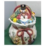 Holiday Treasures Christmas Nutcracker Cookie Jar