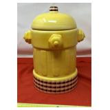 Vintage Ceramic Cookie Jar. Designed to look like