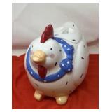 Vintage Ceramic Chicken-Shaped Cookie Jar