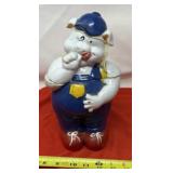 Vintage Ceramic Pig Cookie Jar