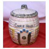 Pacific Japan Hand-Painted Ceramic Cookie Jar