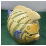 Ceramic Fish Cookie Jar. Manufactured by