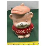 Vintage Ceramic Bear Cookie Jar