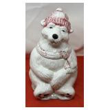 Coca-Cola Polar Bear Cookie Jar. Likely a 1994 or