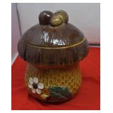 Vintage Mushroom Cookie Jar