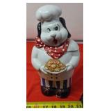 Chef Puppy Cookie Jar