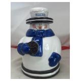 Nabisco Oreo Snowman Cookie Jar. Manufactured by