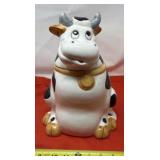Vintage Ceramic Cow Cookie Jar. Often referred to