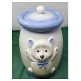 "Bear with Blue Sweater" Cookie Jar