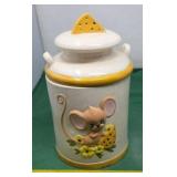 Sears Mouse and Cheese Cookie Jar