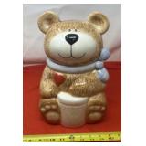 Vintage Treasure Craft Teddy Bear Cookie Jar from