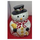 Gibson Snowman Cookie Jar