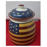 Americana Cookie Jar