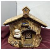 Vintage Ceramic Cookie Jar. Shaped like a gnome