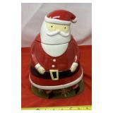 Ceramic Santa Claus Cookie Jar