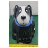 Vintage Coco Dowley Black Dog Cookie Jar