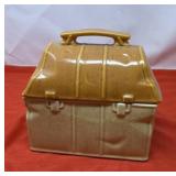 McCoy Pottery Lunch Box Cookie Jar (Model 357).