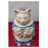 Heritage Mint LTD Ceramic Mother Pig Cookie Jar