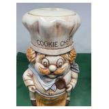 Vintage Ceramic "Cookie Chef" Cookie Jar. Produced