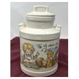 McCoy Pottery Milk Jug Style Cookie Jar