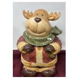 Ceramic Moose Cookie Jar