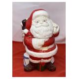 Ceramic Santa Claus Cookie Jar