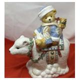 Cherished Teddies Ceramic Cookie Jar