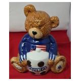 Vintage Oreo Teddy Bear Cookie Jar from 2002.