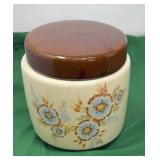 McCoy Pottery Cookie Jar or Biscuit Canister.