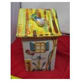Ceramic Cottage Cookie Jar