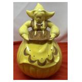 Red Wing Pottery "Katrina" Dutch Girl Cookie Jar.