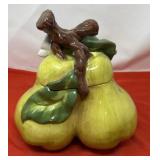 Ceramic Pears Cookie Jar