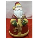 Ceramic Santa Claus Cookie Jar