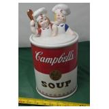 Campbell Soup Cookie Jar (Has Chips)