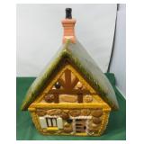 Vintage Gingerbread House Cookie Jar.