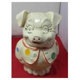 Ceramic Pig Cookie Jar