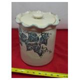 Texas Pottery Signed Cookie Jar